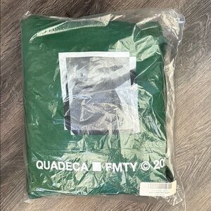 Green Quadeca FMTY 2021 Graphic Hoodie Adult Size L
